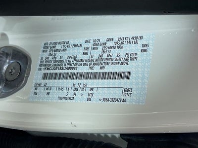 2025 Ford Escape Plug-In Hybrid Base