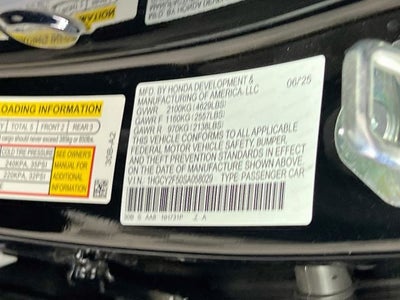 2025 Honda Accord Hybrid Sport