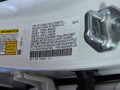 2024 Honda Accord Hybrid EX-L