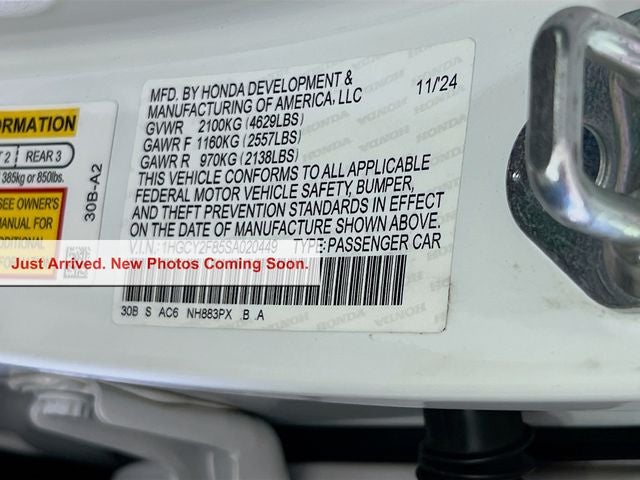 2025 Honda Accord Hybrid Touring