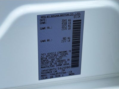 2025 Nissan Leaf S