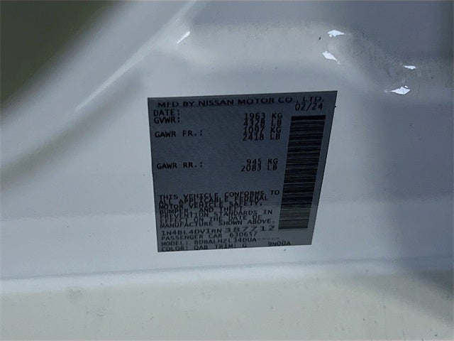 2024 Nissan Altima 2.5 SV