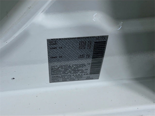 2023 Nissan Altima 2.5 SV