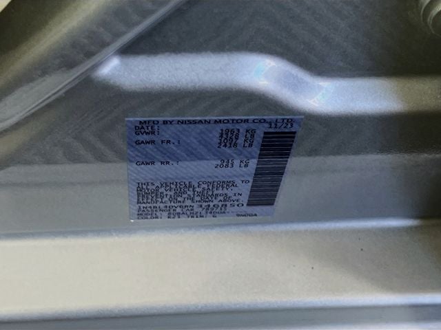 2024 Nissan Altima 2.5 SV