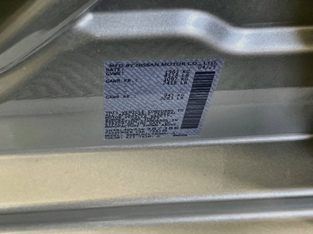 2025 Nissan Altima 2.5 SV