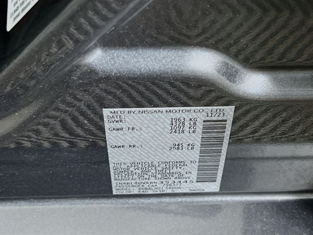 2024 Nissan Altima 2.5 SV