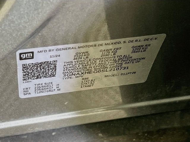 2025 Chevrolet Equinox LT