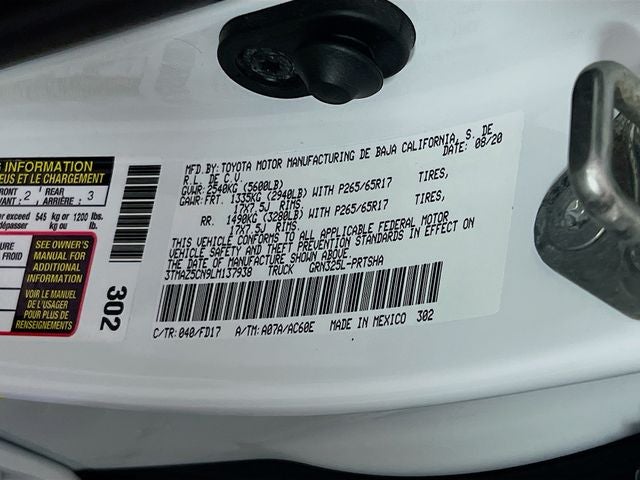 2020 Toyota Tacoma TRD Sport V6