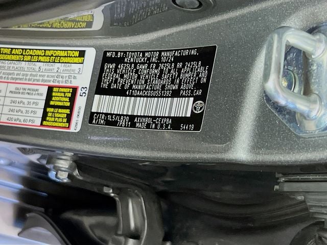 2025 Toyota Camry XSE