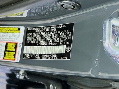 2026 Toyota Camry XLE