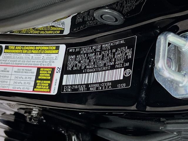 2026 Toyota Camry SE