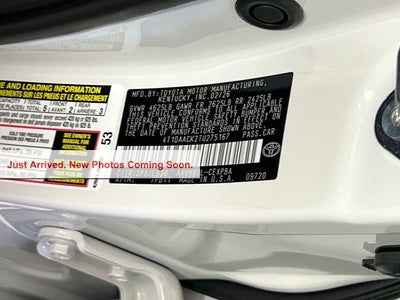 2026 Toyota Camry XSE