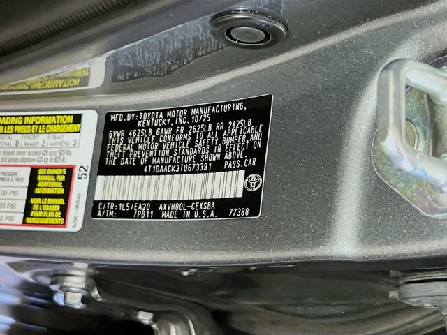 2026 Toyota Camry SE