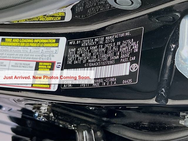 2026 Toyota Camry LE