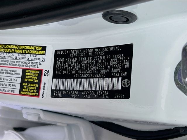 2025 Toyota Camry SE