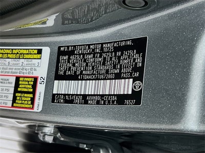 2026 Toyota Camry SE