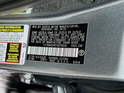 2026 Toyota Camry SE