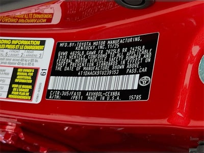 2026 Toyota Camry LE