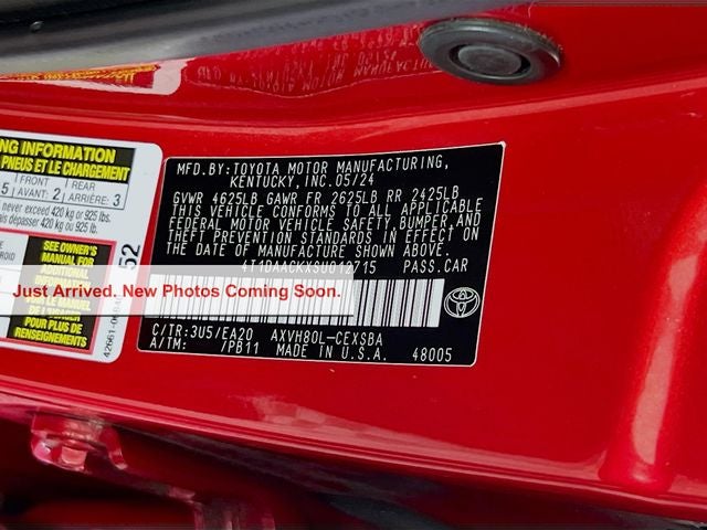 2025 Toyota Camry SE