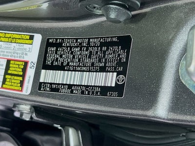 2021 Toyota Camry SE