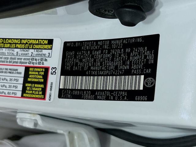 2023 Toyota Camry XSE