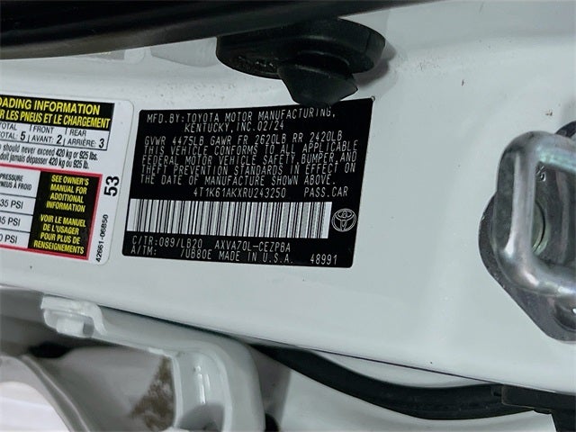 2024 Toyota Camry XSE