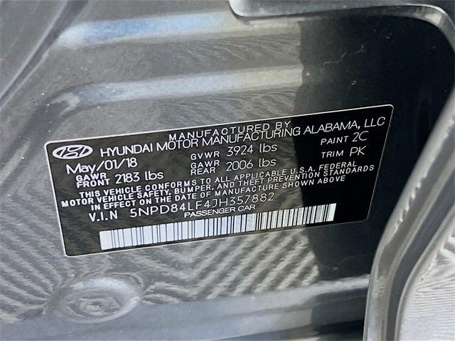 2018 Hyundai ELANTRA SEL