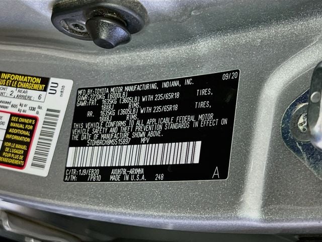 2021 Toyota Highlander Hybrid XLE
