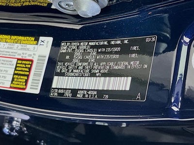 2026 Toyota Highlander Hybrid Limited