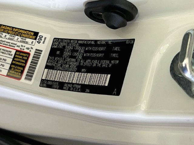 2026 Toyota Sienna XLE 8 Passenger