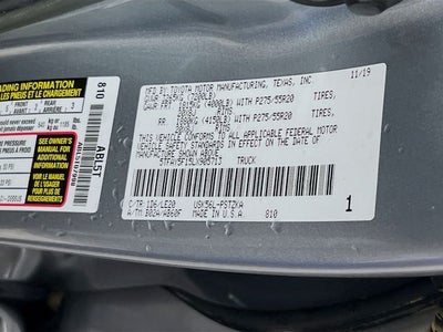 2020 Toyota Tundra Platinum