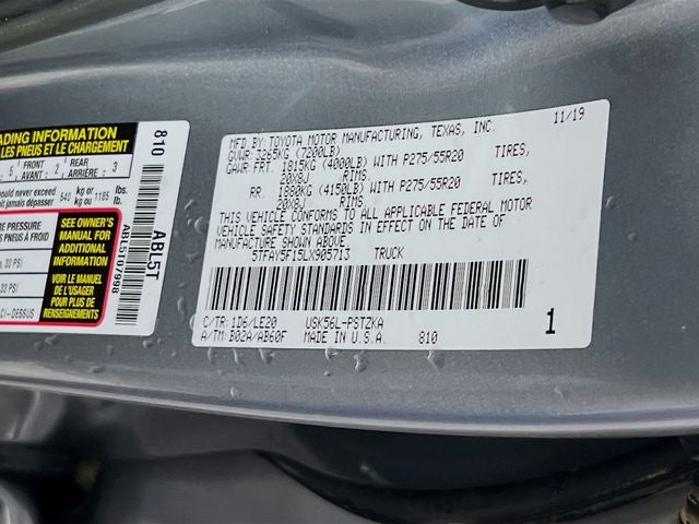 2020 Toyota Tundra Platinum