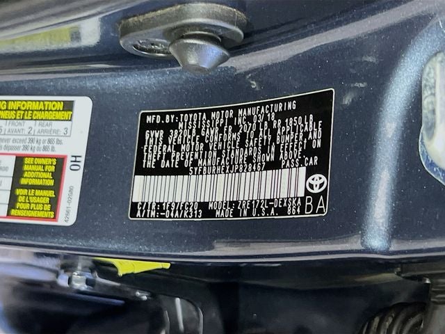 2018 Toyota Corolla SE