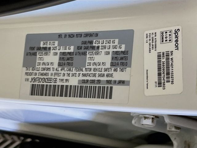 2022 Mazda Mazda CX-5 2.5 S Preferred Package