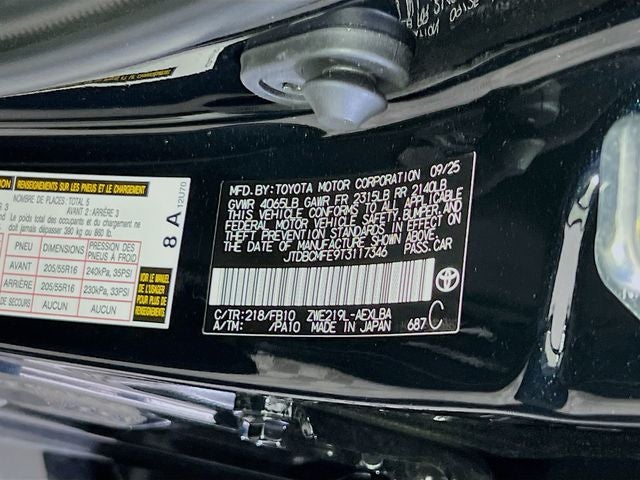 2026 Toyota Corolla Hybrid LE