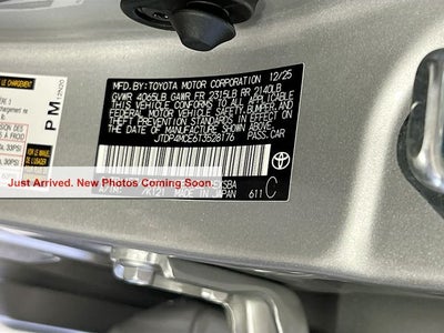 2026 Toyota Corolla SE