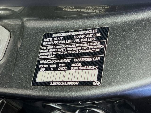 2018 INFINITI QX30 Premium