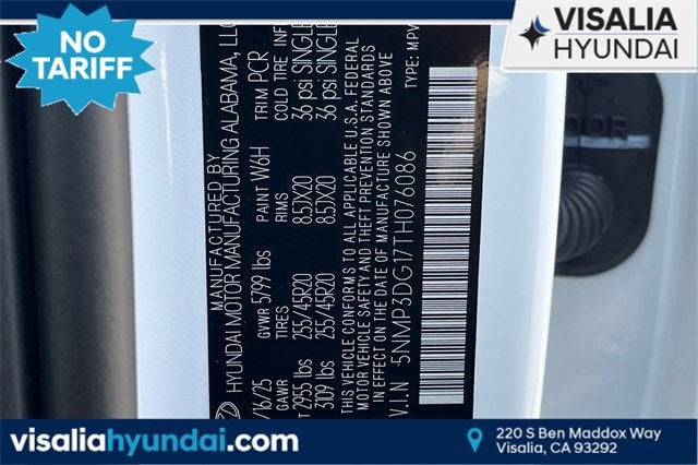 2026 Hyundai SANTA FE HYBRID Limited