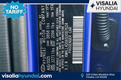 2025 Hyundai ELANTRA SE