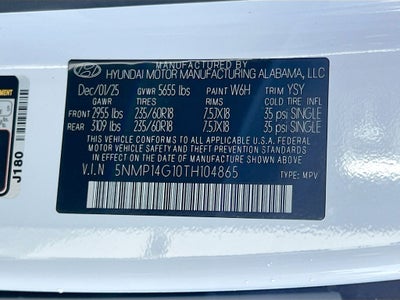 2026 Hyundai SANTA FE HYBRID SE