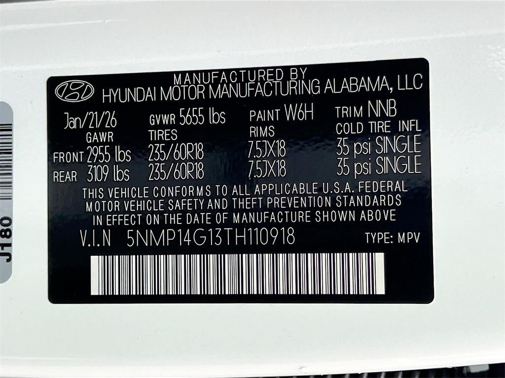 2026 Hyundai SANTA FE HYBRID SE