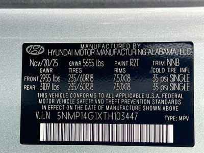 2026 Hyundai SANTA FE HYBRID SE