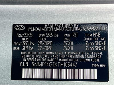 2026 Hyundai SANTA FE HYBRID SE