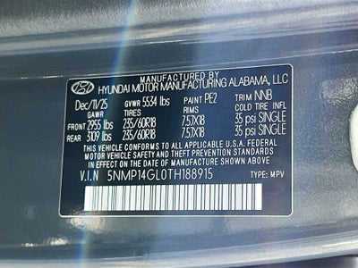 2026 Hyundai SANTA FE SE FWD