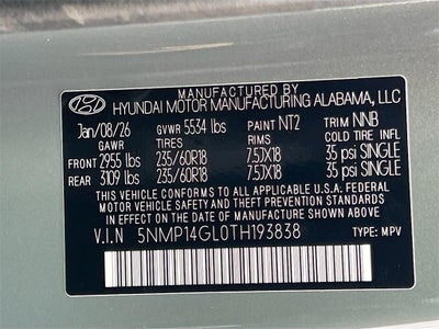 2026 Hyundai SANTA FE SE FWD