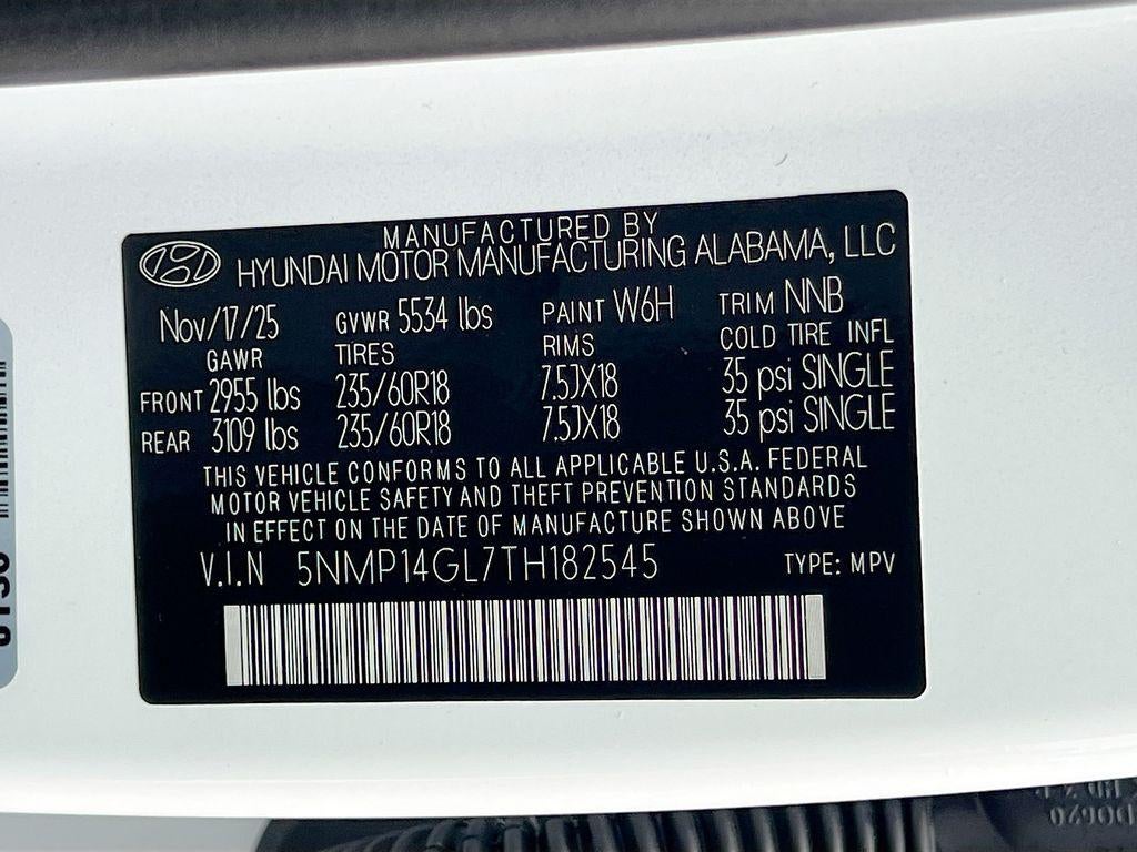 2026 Hyundai SANTA FE SE FWD