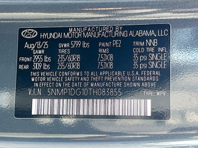 2026 Hyundai SANTA FE HYBRID SE