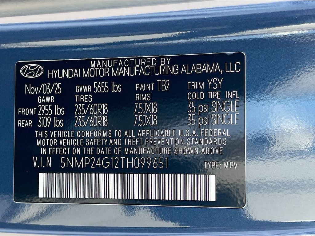 2026 Hyundai SANTA FE HYBRID SEL