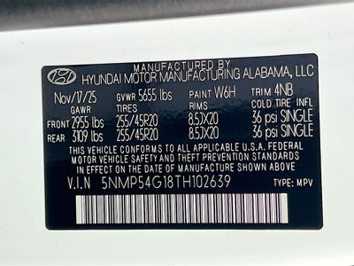 2026 Hyundai SANTA FE HYBRID Calligraphy