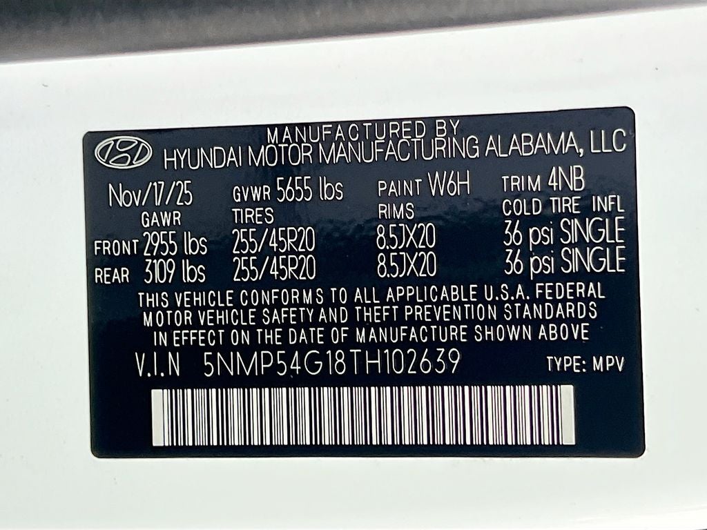 2026 Hyundai SANTA FE HYBRID Calligraphy